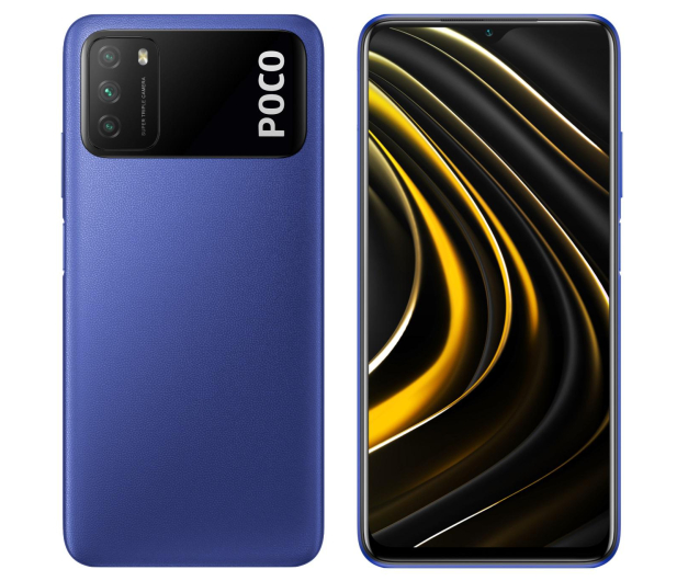 POCO M3 4/64GB Niebieski - 608684 - zdjęcie